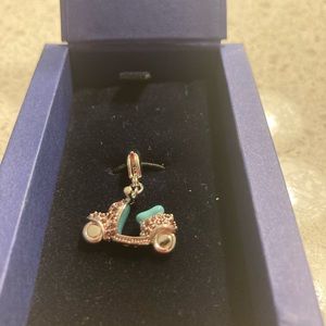Swarovski Crystal Vespa Charm.